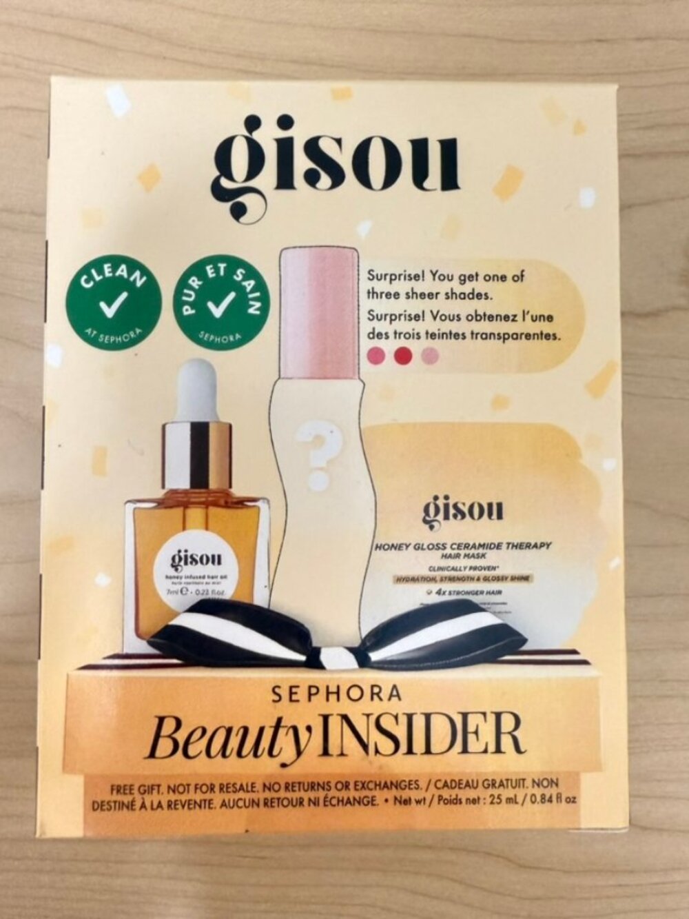 NEW Sephora Birthday Gisou Set